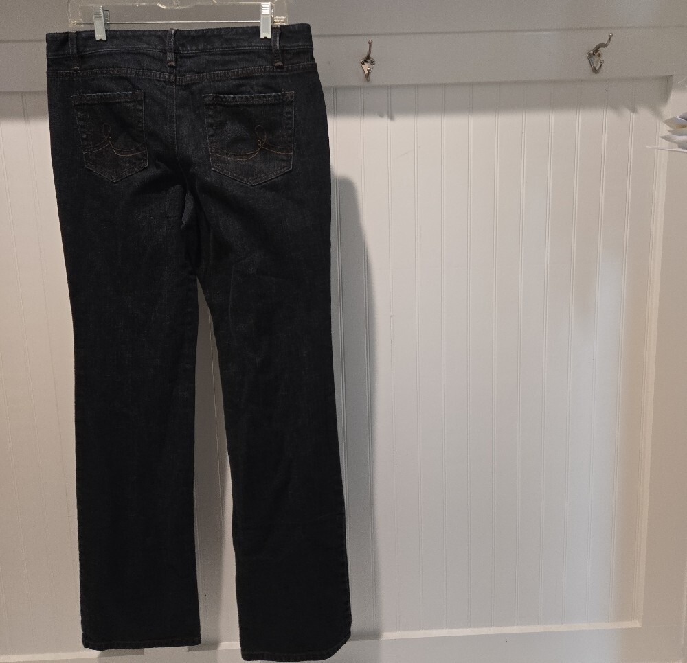 LOFT Dark Wash Tall Jeans - Picture 3 of 10